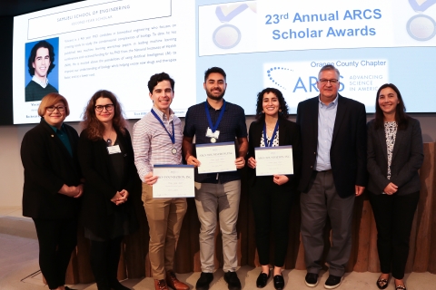 ARCS Scholars, event organizers, and attendees at the 23rd Annual ARCS Foundation Scholar Awards in Orange County ARCS Scholars, event organizers, and attendees at the 23rd Annual ARCS Foundation Scholar Awards in
